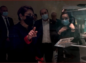 Նունե Սարգսյանն այցելել է Կատարի ազգային թանգարան