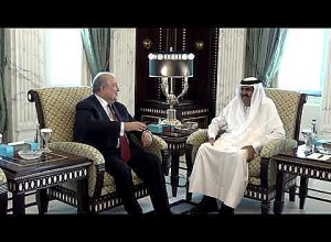 Նախագահ Արմեն Սարգսյանը հանդիպել է Կատարի Հայր Էմիր Համադ բին Խալիֆա Ալ Թանիի հետ