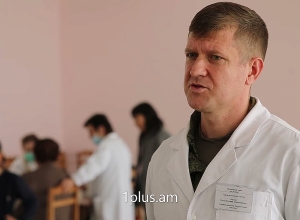 Российские военные врачи оказали медицинскую помощь жителям села Бадара НК