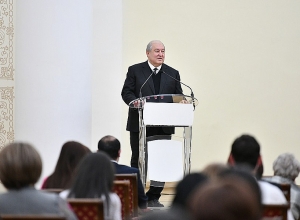 Նախագահական նստավայրում անցկացվել է «Լավագույն աշակերտ»  մրցանակաբաշխությունը