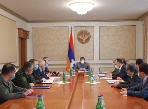 Президент Арцаха Араик Арутюнян созвал заседание Совета безопасности