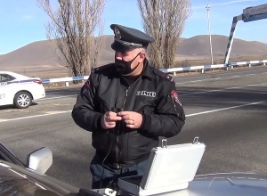 Усиленная служба ДП в Гегаркуникской области и на дороге Ереван-Севан