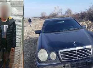 Обнаружили и «Мерседес», и угонщика: полиция Мараша раскрыла преступление
