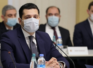 Выступление вице-премьера А. Матевосяна в Грузии