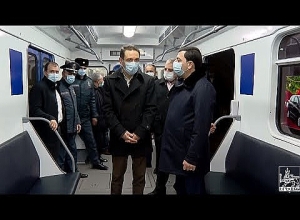 Մետրոպոլիտենում գիծ է դուրս բերվել արդիականացված երեք վագոնով նոր շարժակազմը