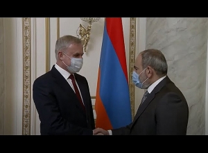 Никол Пашинян принял генерального секретаря ОДКБ Станислава Зася