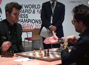 Արոնյանը պարտվեց Կառլսենին և դուրս մնաց չեմպիոնական պայքարից. արագ շախմատի ԱԱ