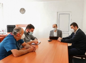 Արտակ Բեգլարյանը ծանոթացել է սուր շնչառական վարակներով դեպքերի բուժսպասարկման ընթացքին