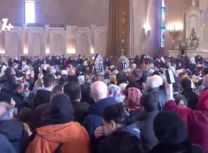 Սուրբ Ծննդյան հայրապետական պատարագ. Երևանի Սբ. Գրիգոր Լուսավորիչ մայր եկեղեցի, ՈՒՂԻՂ