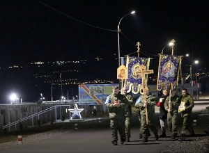 100 տարվա մեջ առաջին անգամ ԼՂ-ում խաղաղապահների մասնակցությամբ Սուրբ ծնունդ է նշվել