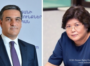 Թաթոյանը քննարկում է ունեցել Ղազախստանի մարդու իրավունքների հանձնակատար Էլվիրա Ազիմովայի հետ