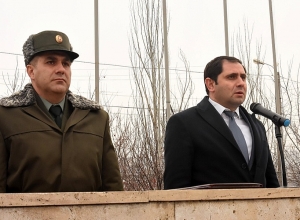 Сурен Папикян представил нового начальника Военного университета имени Вазгена Саркисяна