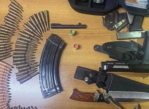 Сотрудники Главного управления криминальной полиции обнаружили незаконное оружие и боеприпасы