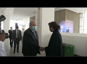 Президент Армен Саркисян встретился с Мариам Аль-Мухейри