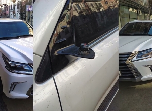 Лица, укравшие зеркала «Лексуса», были пойманы следователями Центрального уголовного розыска