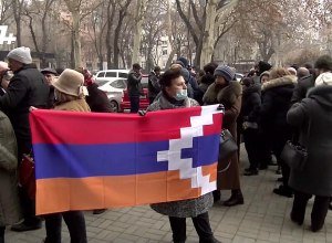 Արցախից տեղահանվածների ակցիան․ ՈՒՂԻՂ