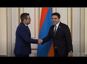 Ալեն Սիմոնյանն ընդունել է Հայաստանում Սիրիայի արտակարգ եւ լիազոր դեսպանին