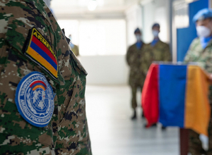 Армянские миротворцы получили награды