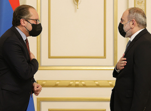 Премьер-министр Пашинян принял главу МИД Австрии Александра Шалленберга