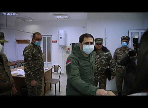 Министр обороны Сурен Папикян в воинских частях южного направления
