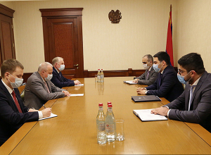 Председатель КГД принял Чрезвычайного и Полномочного посла РФ в РА