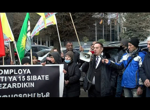 Акция курдской общины Армении перед офисом ООН: ПРЯМОЙ ЭФИР