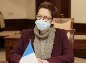 Сурен Папикян принял посла Франции Анн Луйо и военного атташе