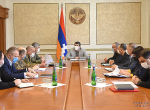 Будет определён статус граждан, принявших участие в боевых действиях: президент Арцаха провёл расширенное совещание