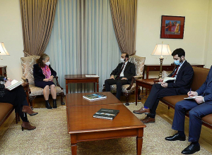 ՀՀ ԱԳ նախարարն ընդունել է Հայաստանում ՄԱԿ-ի մշտական համակարգողի պաշտոնակատարին