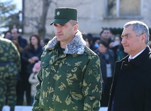 Новобранцы пограничных войск СНБ РА приняли присягу