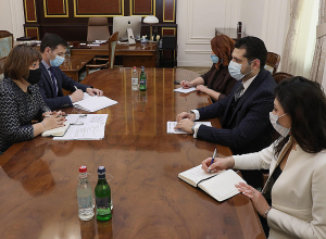 Вице-премьер Матевосян принял постоянного представителя ПРООН в Армении