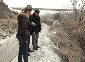 Главный канал Аштарака ремонтируют