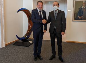 Мирзоян обсудил с председателем МККК вопрос возвращения 38 армянских военнопленных