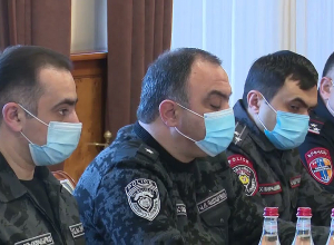 Начальник Полиции РА принял делегацию ереванского офиса СЕ