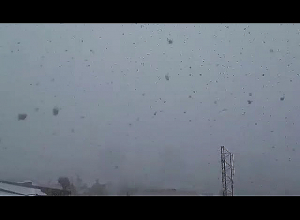 Անսպասելի ձյուն Երեւանում