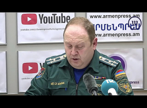 Ущерб от обильной осадками погоды в Армении, чрезвычайные ситуации