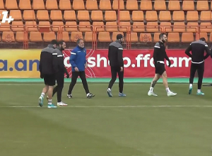 Предматчевая тренировка