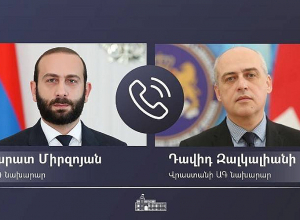 Арарат Мирзоян провёл телефонный разговор с министром иностранных дел Грузии о гуманитарном кризисе в Арцахе