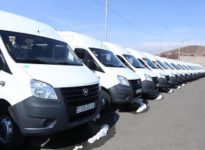 Կոտայքի մարզում ներդրվել է միասնական երթուղային ցանց․ 80 նոր միկրոավտոբուս ունեն