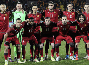 Հայաստանի ֆուտբոլի հավաքականը վարկանիշով 92-րդն է աշխարհում