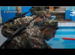 Ռազմական համալսարանի կուրսատները կսովորեն լողալ համազգեստով և զենքով