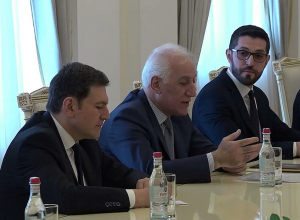 Նախագահ Խաչատուրյանն ընդունել է Իտալիայի արտաքին գործերի և միջազգային համագործակցության նախարարին