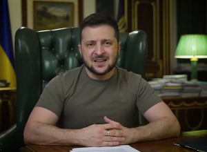 Обращение Зеленского на 40-й день войны