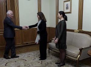 Президент Ваагн Хачатурян принял представителя Детского фонда ООН