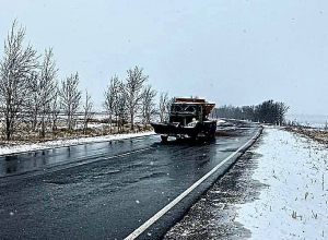 В регионах идёт снег и мокрый снег