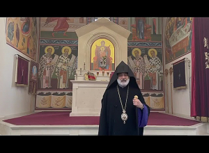 ՀԱԵ Ուկրաինայի հայոց  թեմի առաջնորդի պատգամը