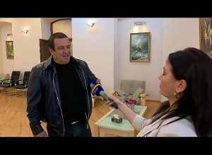 Քրիստոսի արձանի կառուցման գաղափարով ոգևորված Մոսկվայից Երևան են եկել քանդակագործ ամուսիններ