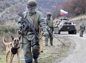 Миротворцы РФ обезвредили артиллерийскую позицию в селе Чартар