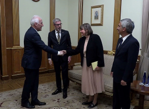 Վահագն Խաչատուրյանն ընդունել է Հայաստանում Շվեդիայի դեսպան Պատրիկ Սվենսոնին