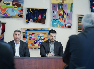 Փոխվարչապետ Մաթևոսյանը Կոտայքի մարզ կատարած այցի ընթացքում հանդիպել է խոշորացված համայնքների  ղեկավարներին և ֆերմերներին